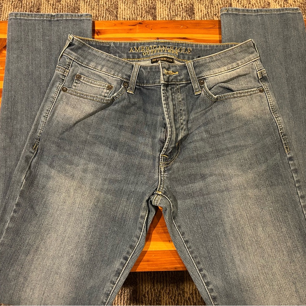 American Eagle‎ Outfitters Slim Straight Light Blue Jeans
